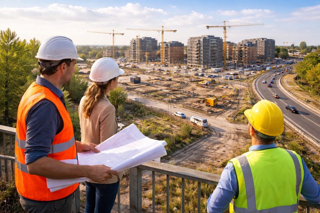 Wie bouwt zonder ontsluiting, bouwt problemen